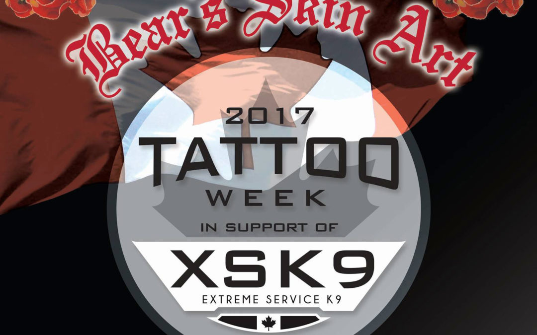THE XSK9 PROJECT NEEDS YOUR HELP – TATTOO WEEK!